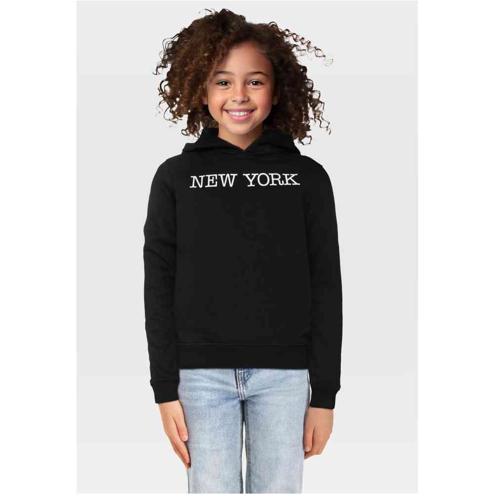 Urban Classics - 2-Pack - Los Angeles & New York Kinder Hoodie/Pullover - Schwarz/Weiß
